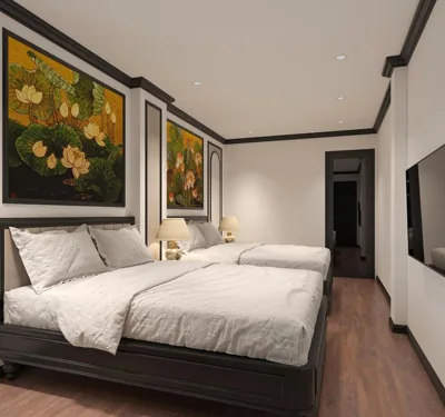 Deluxe Triple Room — Charming Moon Hotel